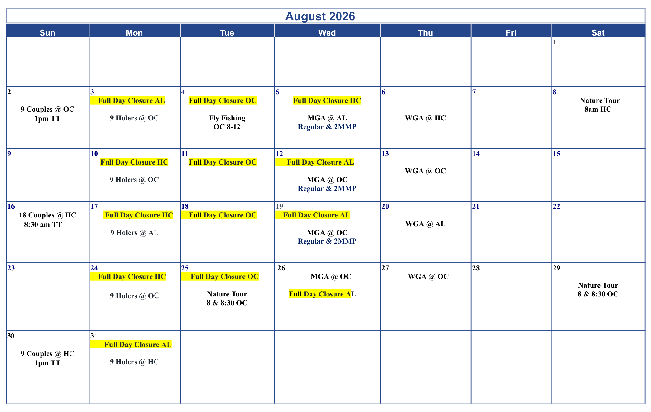 Aug 2026 COE